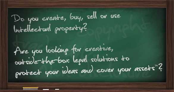 Do you create, buy, sell or use intellectual property? Are you looking for creative, outside-the-box legal solutions to protect your ideas and cover your assets? ("Protecting Your Ideas and Covering Your Assets" is a trademark of Mincov Law Corporation